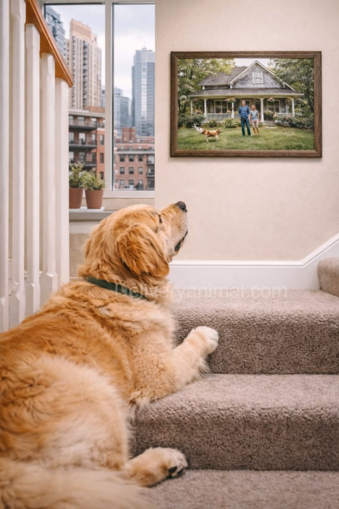 почему адаптация важнее перелёта собака в новом доме