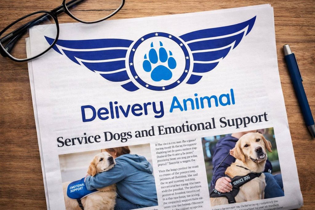 Service dog in the USA vs emotional support animal flight regulations