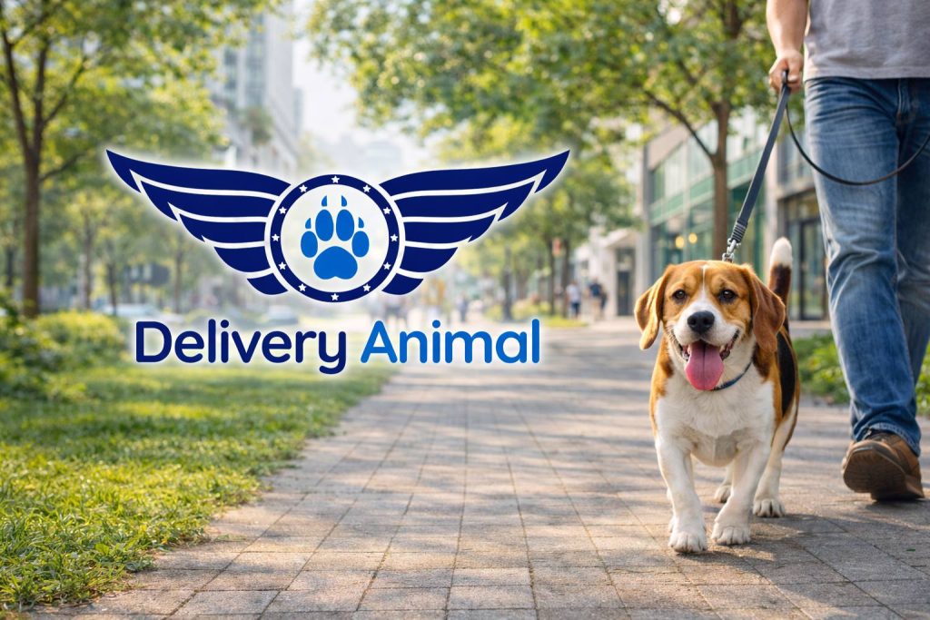 собака тягне повідець
