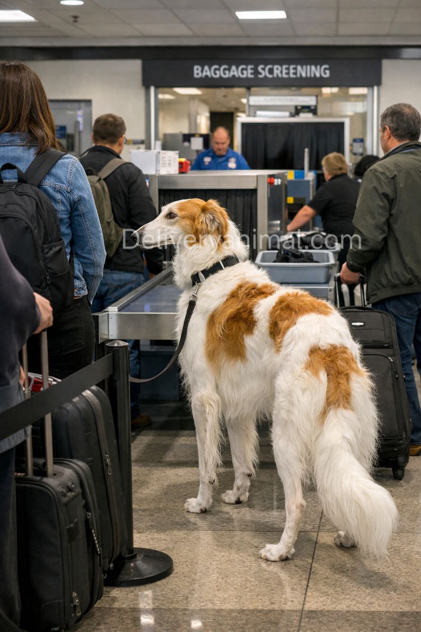 как проходит регистрация животного на рейс аэропорт