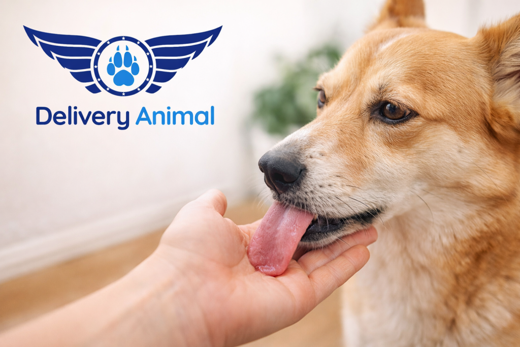 почему собака лижет руки