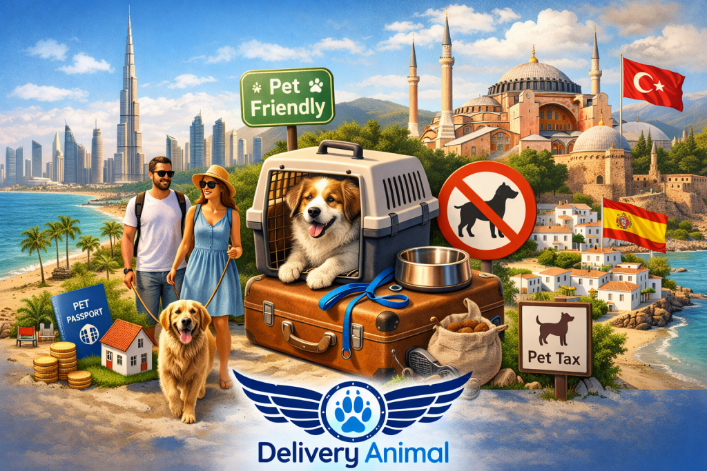 Переезд с собакой в Дубай