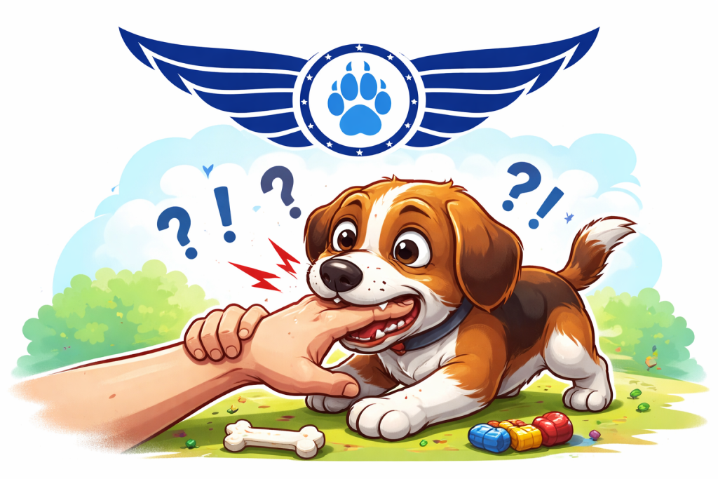 чому собака кусається