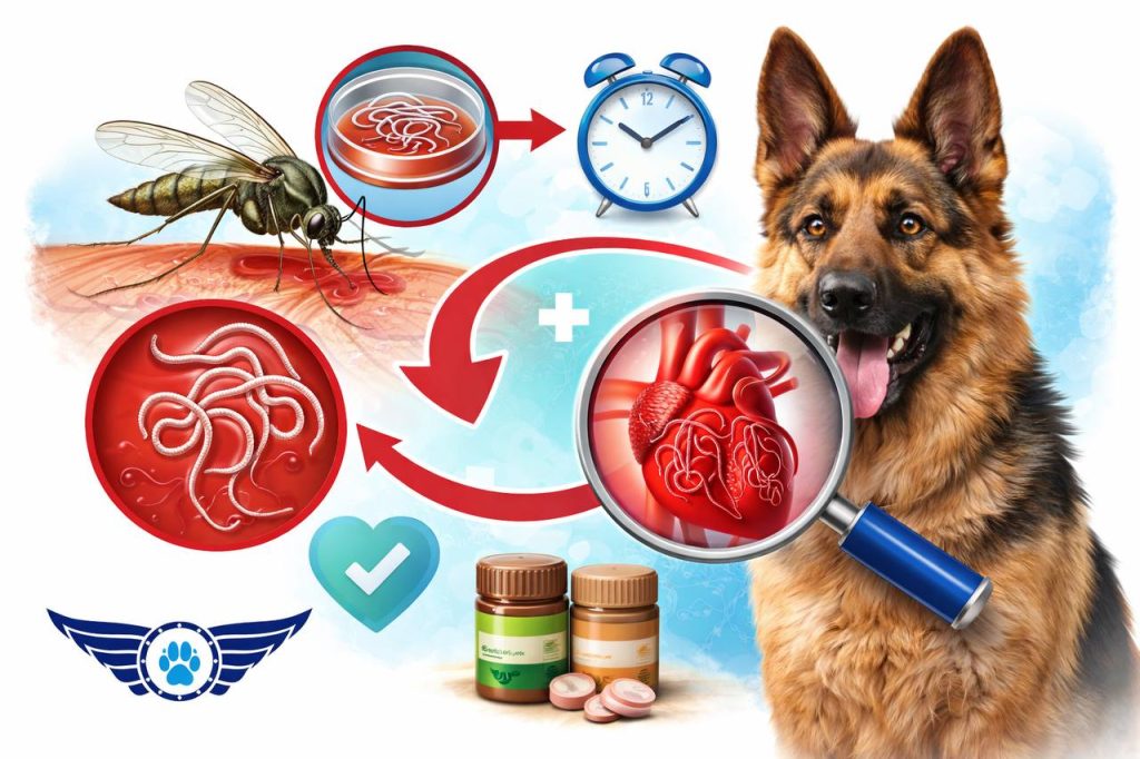 Серцевий черв’як у собак