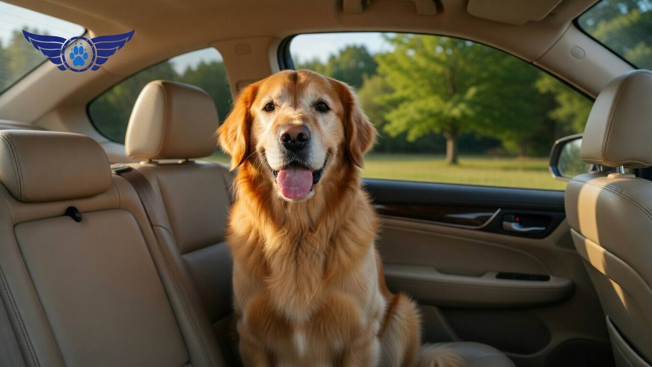 transporting dogs in the heat