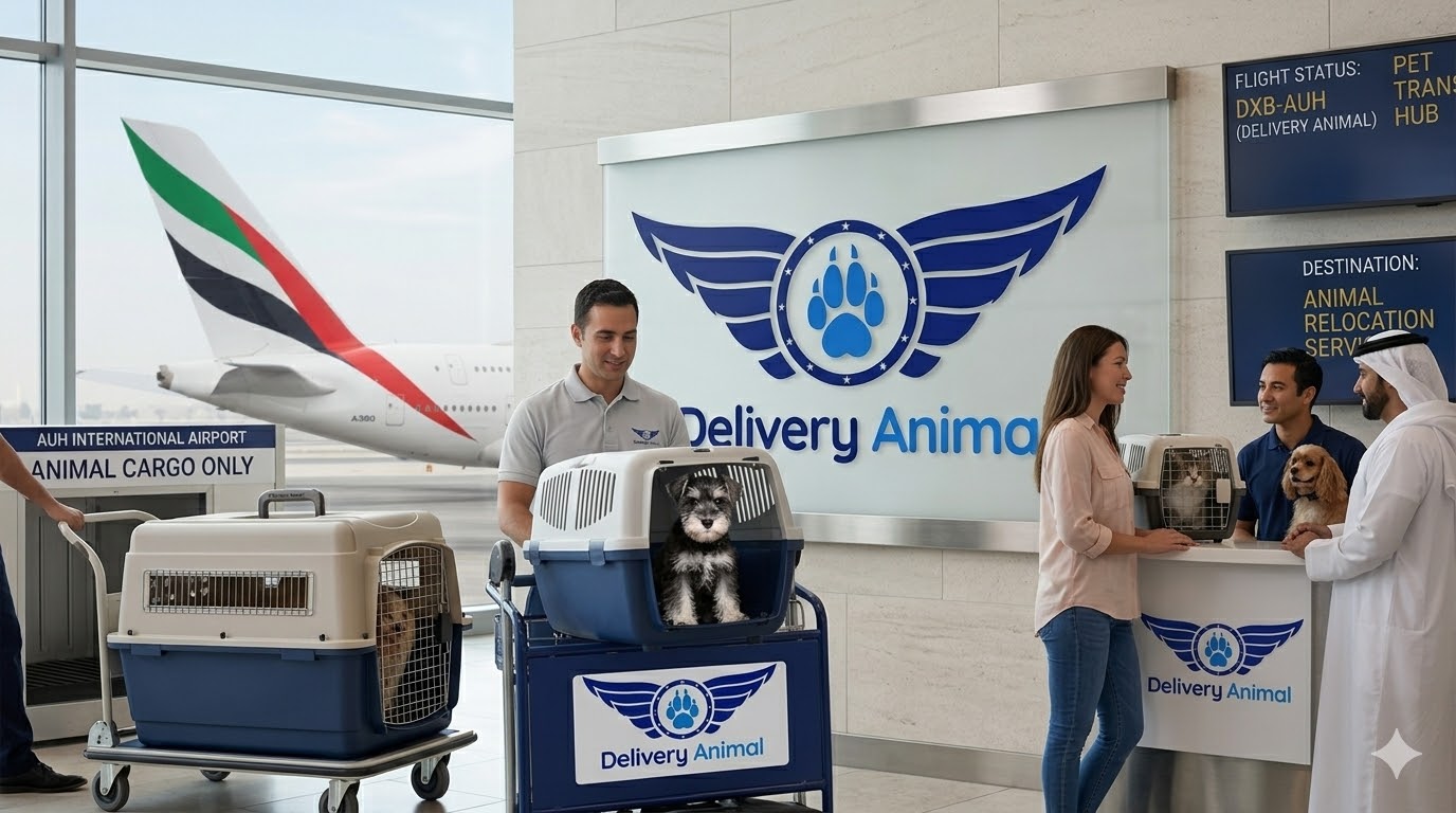 Pet transport to and from the UAE