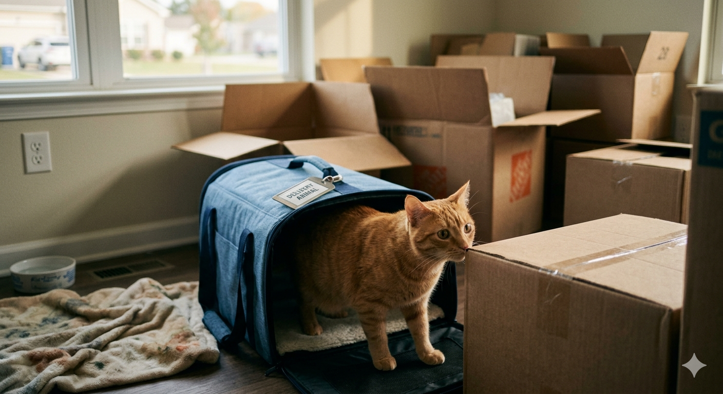 cat adaptation after moving