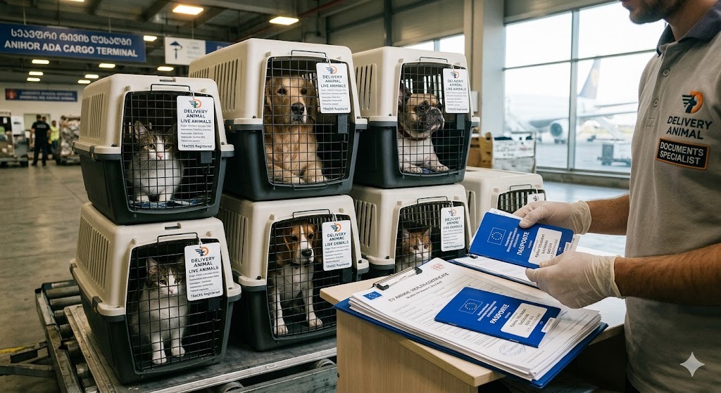 commercial import of animals from Georgia