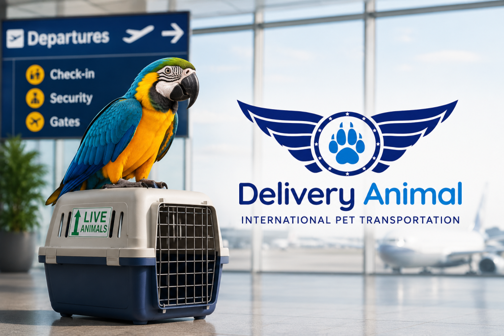 Parrot transportation to the USA