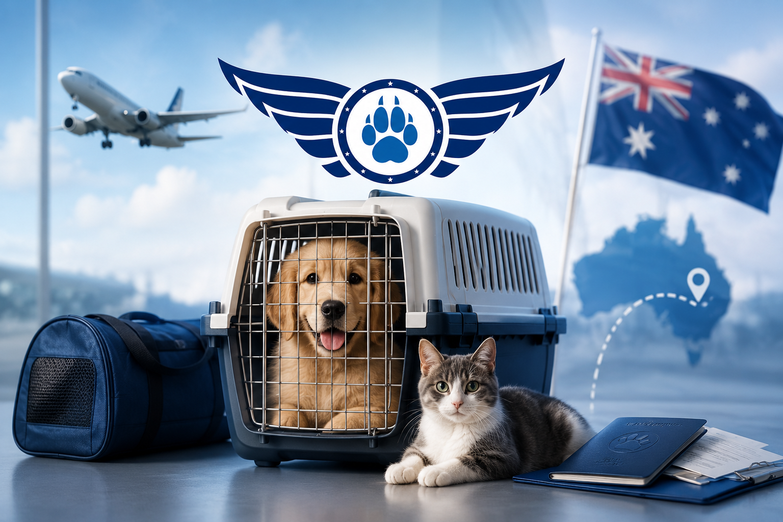 Pet Delivery to Australia — international dog and cat relocation by Delivery Animal