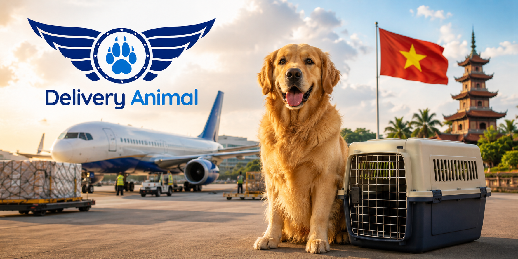 pet transport from Kazakhstan to Vietnam
