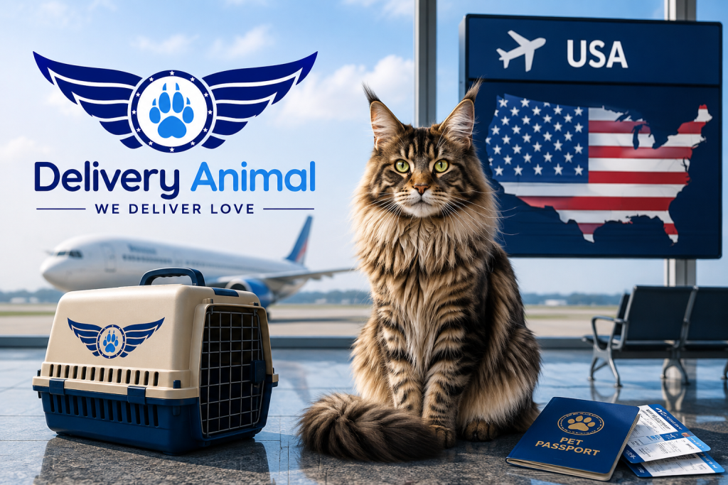 Pet Transportation of Cats from Georgia to the USA