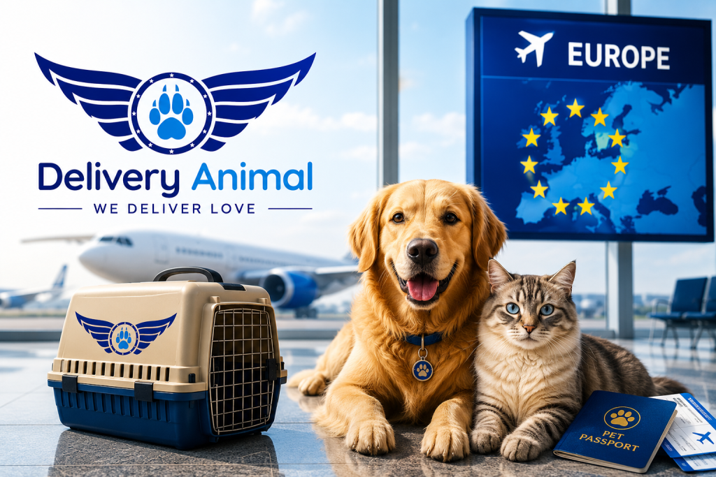 Pet Transportation to Europe
