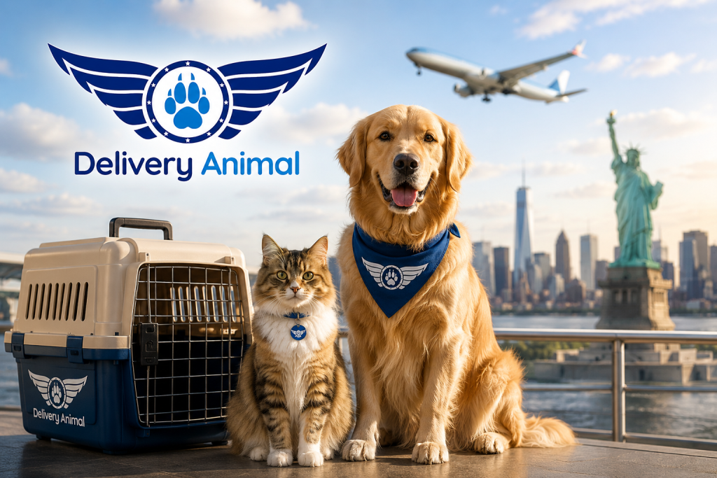 Pet Transportation from Turkey to the USA — international relocation of dogs and cats with Delivery Animal
