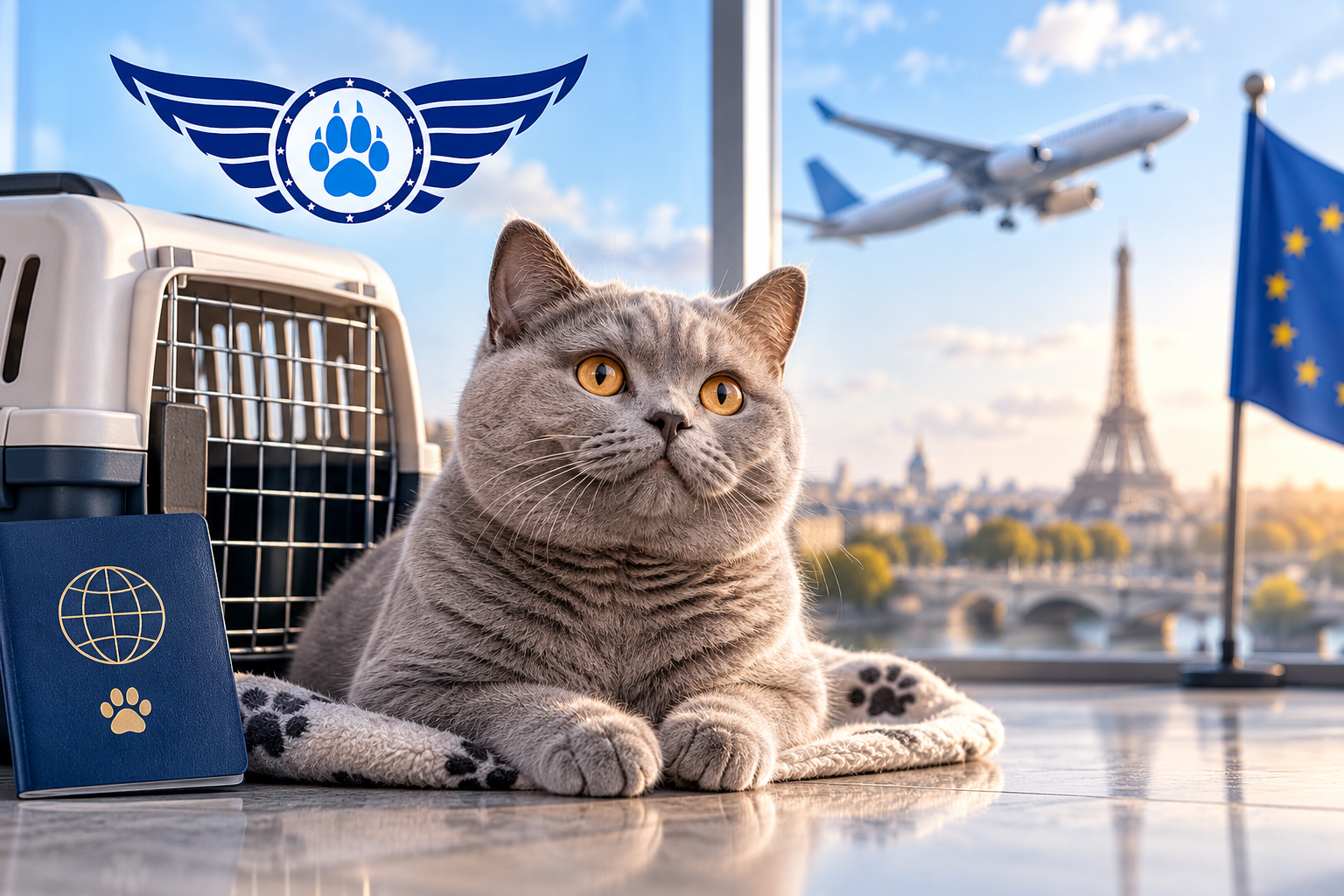 British Shorthair Delivery from the USA to Europe 
