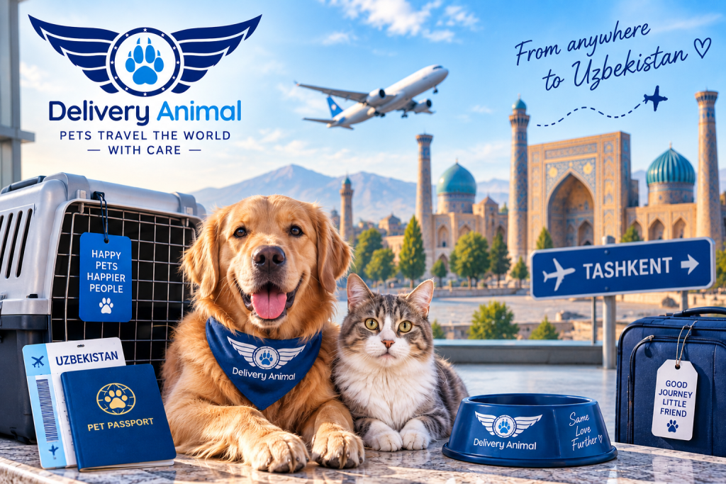 pet delivery to Uzbekistan