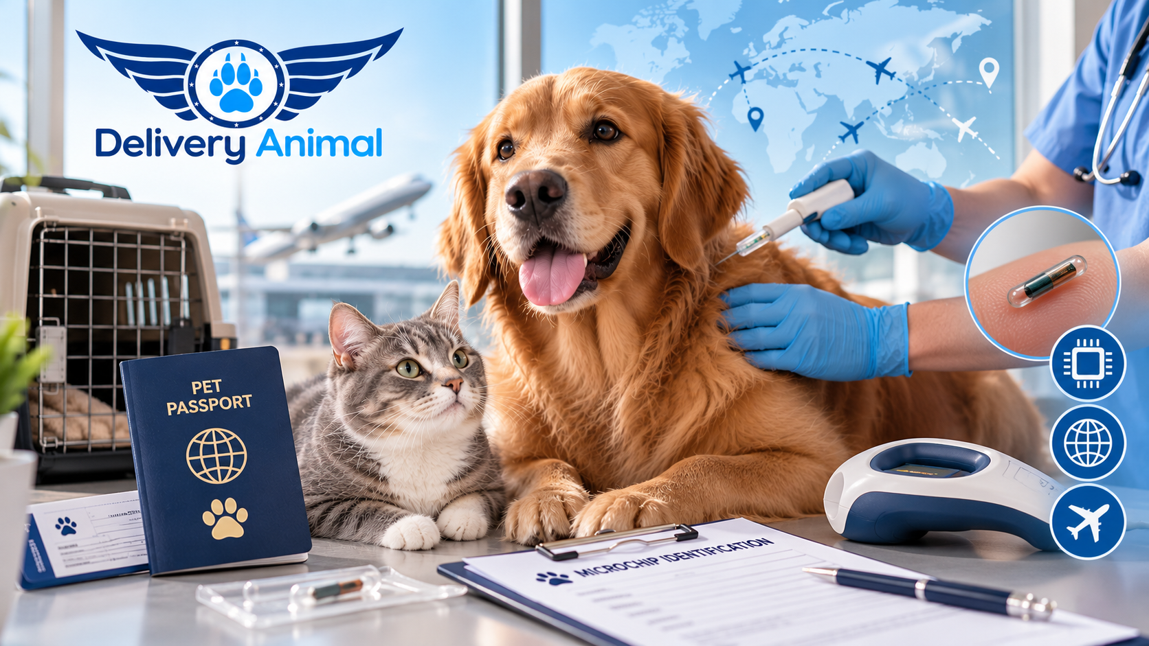 Microchip for a Dog or Cat