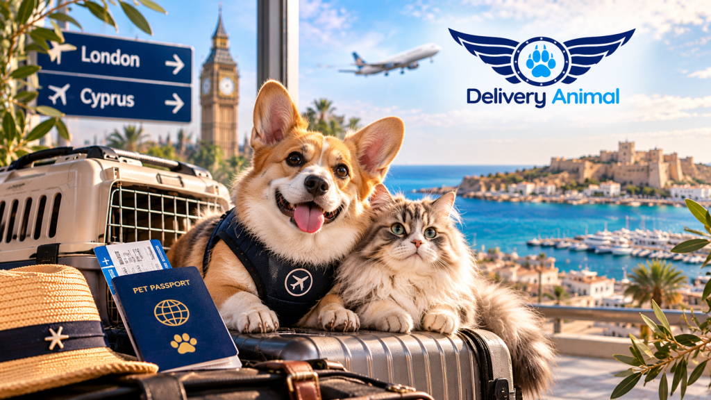 Pet transport from the UK to Cyprus