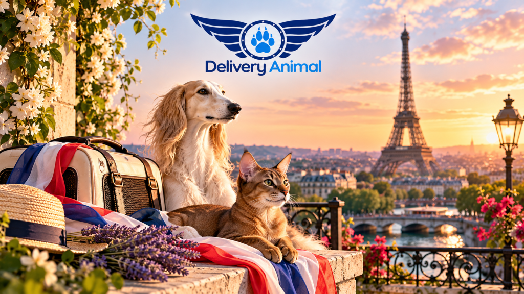 Pet shipping from Armenia to France
