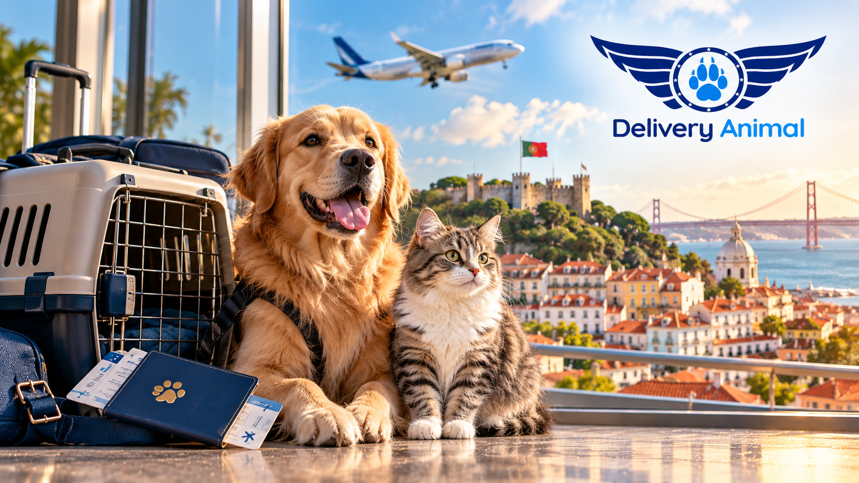 Pet transportation from Kazakhstan to Portugal