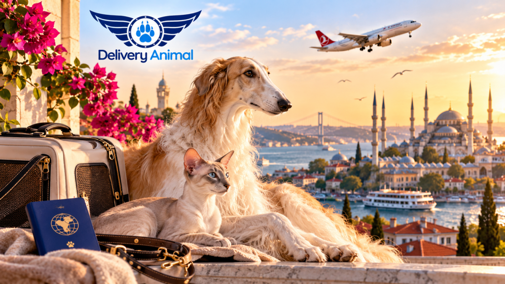 pet transport from Kazakhstan to Turkey